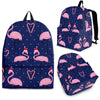 Flamingo Christmas Premium Backpack