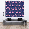 Flamingo Christmas Tapestry