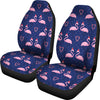 Flamingo Christmas Universal Fit Car Seat Covers