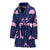 Flamingo Christmas Women Bath Robe