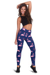 Flamingo Christmas Women Leggings