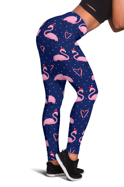 Flamingo Christmas Women Leggings