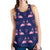 Flamingo Christmas Women Racerback Tank Top