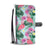 Flamingo Tropical Hibiscus Pattern Wallet Phone Case