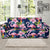 Flamingo Hibiscus Print Sofa Slipcover-JORJUNE.COM