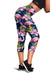 Flamingo Hibiscus Print Women Capris