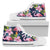 Flamingo Hibiscus Print Women High Top Shoes