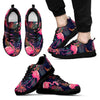 Flamingo Tropical Pattern Men Sneakers