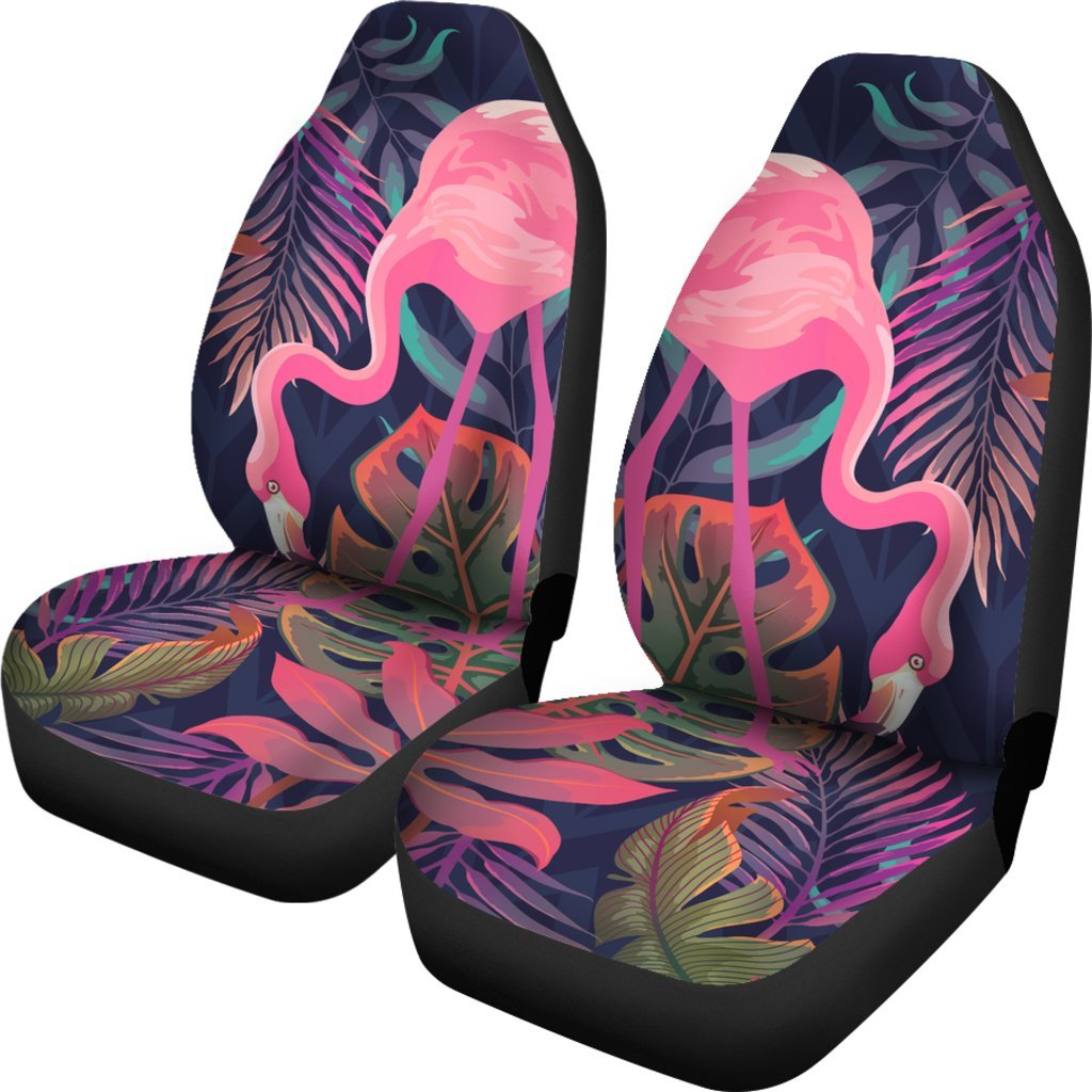 Flamingo Tropical Pattern Universal Fit Car Seat Covers