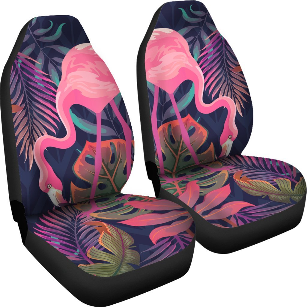 Flamingo Tropical Pattern Universal Fit Car Seat Covers