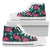 Flamingo Print Pattern Men High Top Shoes