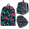 Flamingo Print Pattern Premium Backpack