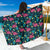 Flamingo Print Pattern Sarong Pareo Wrap