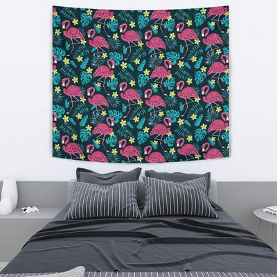 Flamingo Print Pattern Tapestry