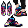 Flamingo Tropical Flower Men Sneakers