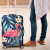 Flamingo Red Hibiscus Luggage Cover Protector