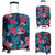 Flamingo Red Hibiscus Pattern Luggage Cover Protector