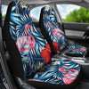 Flamingo Red Hibiscus Universal Fit Car Seat Covers