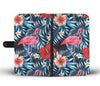 Flamingo Red Hibiscus Wallet Phone Case