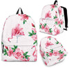 Flamingo Rose Pattern Premium Backpack