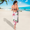 Flamingo Rose Pattern Sarong Pareo Wrap