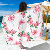 Flamingo Rose Pattern Sarong Pareo Wrap