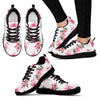 Flamingo Rose Pattern Women Sneakers