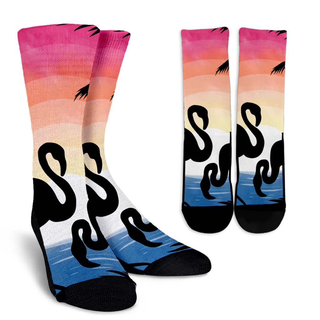 Flamingo Situate sense Crew Socks