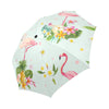 Flamingo Sweet Pattern Automatic Foldable Umbrella