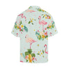 Flamingo Sweet Pattern Men Hawaiian Shirt