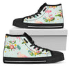 Flamingo Sweet Pattern Men High Top Shoes