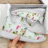 Flamingo Sweet Pattern Mesh Knit Sneakers Shoes