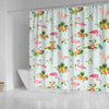 Flamingo Sweet Pattern Shower Curtain