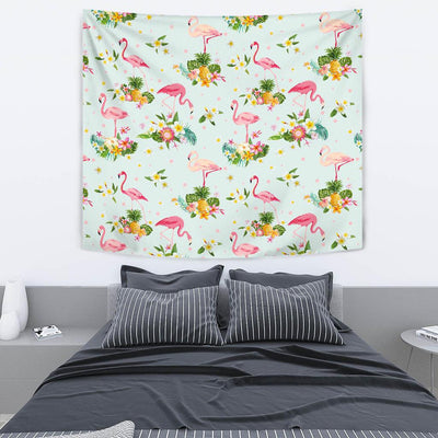 Flamingo Sweet Pattern Tapestry