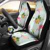 Flamingo Tropical Flower Pattern Universal Fit Car Seat Covers