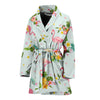 Flamingo Sweet Pattern Women Bath Robe