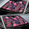 Flamingo Tropical Pattern Car Sun Shade-JorJune