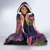 Flamingo Tropical Pattern Hooded Blanket-JORJUNE.COM