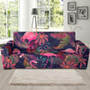 Flamingo Tropical Pattern Sofa Slipcover-JORJUNE.COM