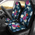 Floral Blue Themed Print Universal Fit Car Seat Covers