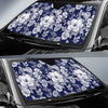 Floral Infrared Pattern Car Sun Shade-JorJune