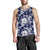 Floral Infrared Pattern Men Tank Top