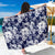 Floral Infrared Pattern Sarong Pareo Wrap