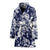 Floral Infrared Pattern Women Bath Robe