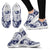 Floral Infrared Pattern Women Sneakers