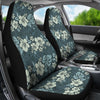 Flower Hawaiian Hibiscus Style Print Pattern Universal Fit Car Seat Covers