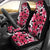 Flower Hawaiian Pink Red Hibiscus Print Universal Fit Car Seat Covers