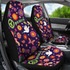 Flower Power Peace Design Print Universal Fit Car Seat Covers