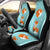 Fox Design Snow Print Pattern Universal Fit Car Seat Covers