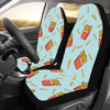 French Fried Pattern Print Design 02 Car Seat Covers (Set of 2)-JORJUNE.COM